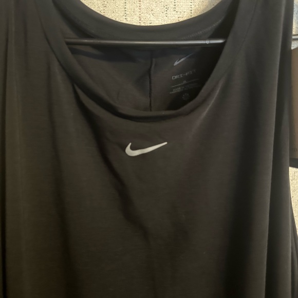 Nike One PLUS SIZE Women’s Dri-FIT Luxe Tank Top: BLACK:  NWT: SZ 3X - Picture 5 of 6